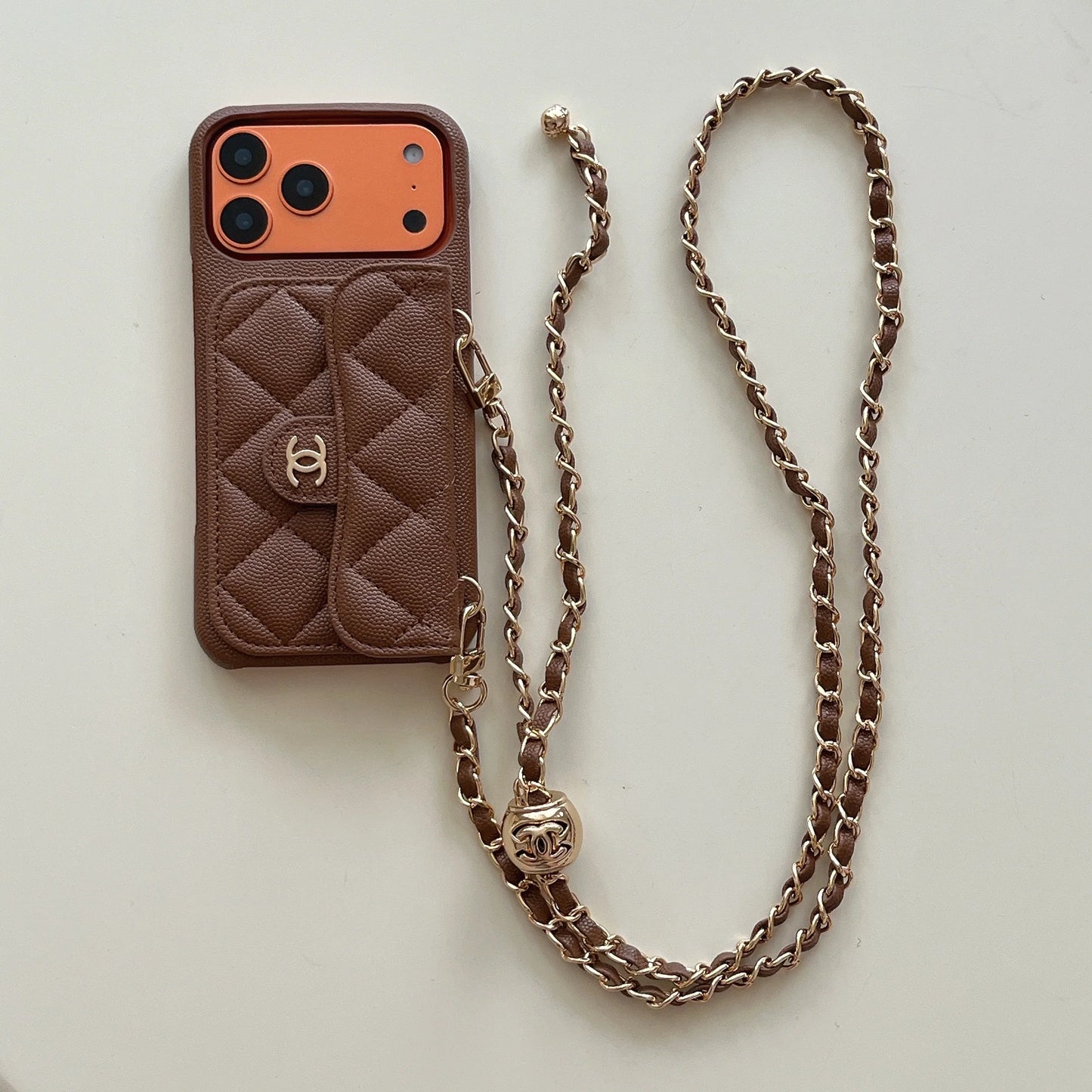 Chanel Phone Case Bag with Straps for iPhone 17/16 Pro / Max