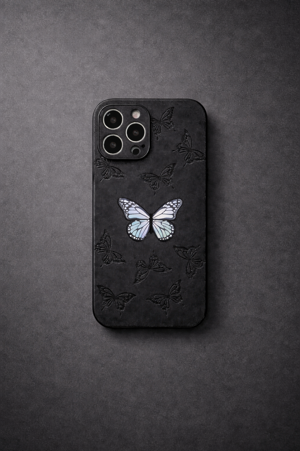 🦋 VZ Chrome Butterfly Case for iPhone 16/15 Pro