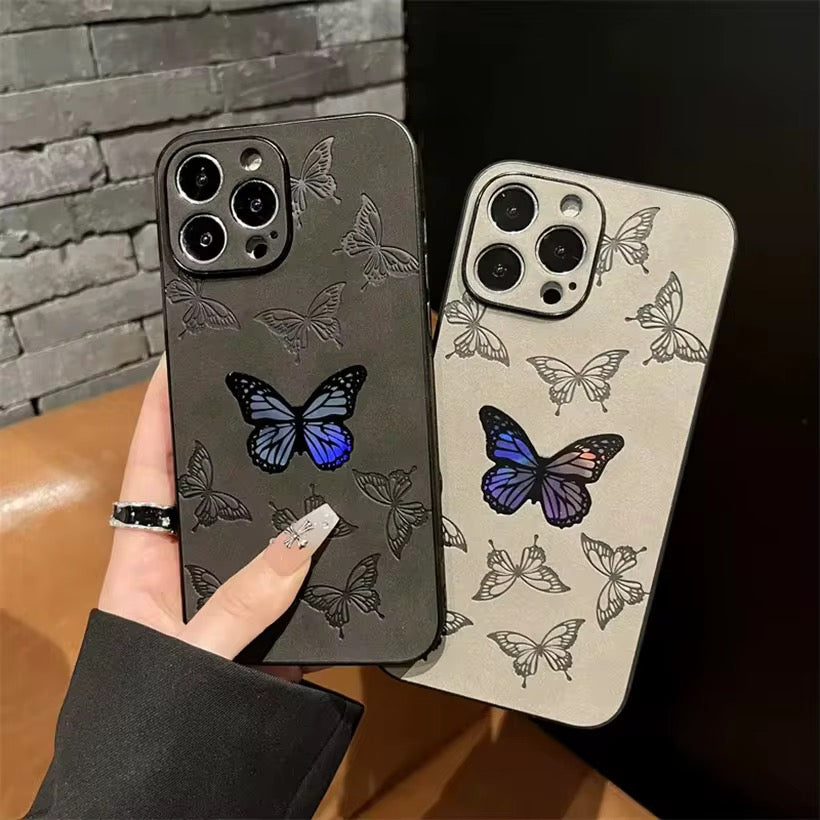 🦋 VZ Chrome Butterfly Case for iPhone 16/15 Pro