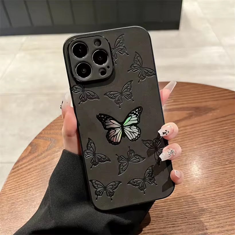 🦋 VZ Chrome Butterfly Case for iPhone 16/15 Pro